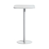 Week-End High Table: Square + Pearl Grey