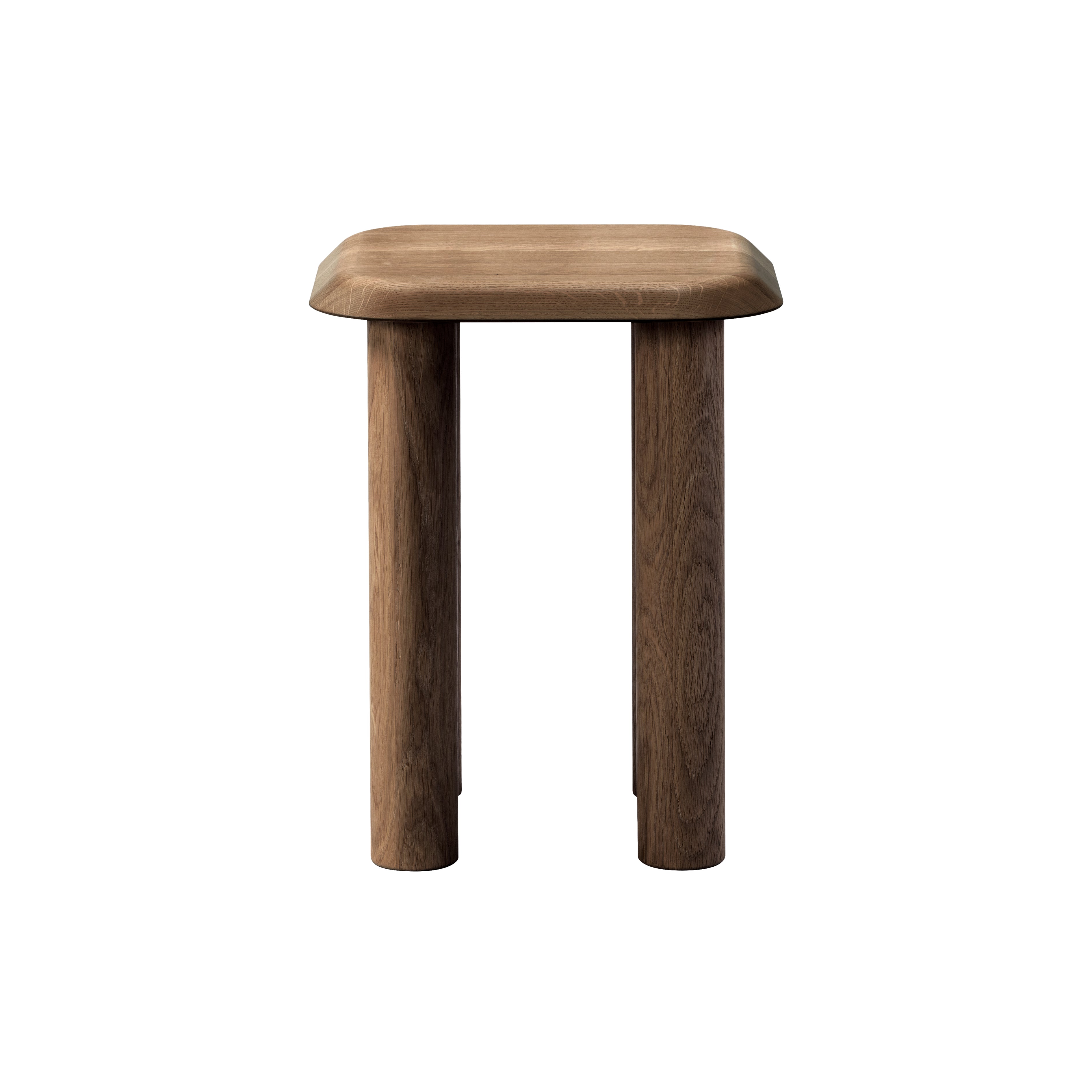 Islets Side Table: Smoked Oiled Oak