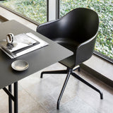 Harbour Dining Chair: Star Base with Swivel Return