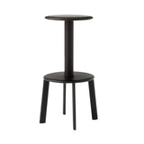 Massif Bar + Counter Stool: AV40 + AV39 + Bar(AV40) + Dark Stained Oak + Warm Black