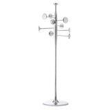 Trumpet Coat Stand: Polished Aluminum