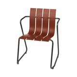 Ocean Stacking Chair: Burnt Red