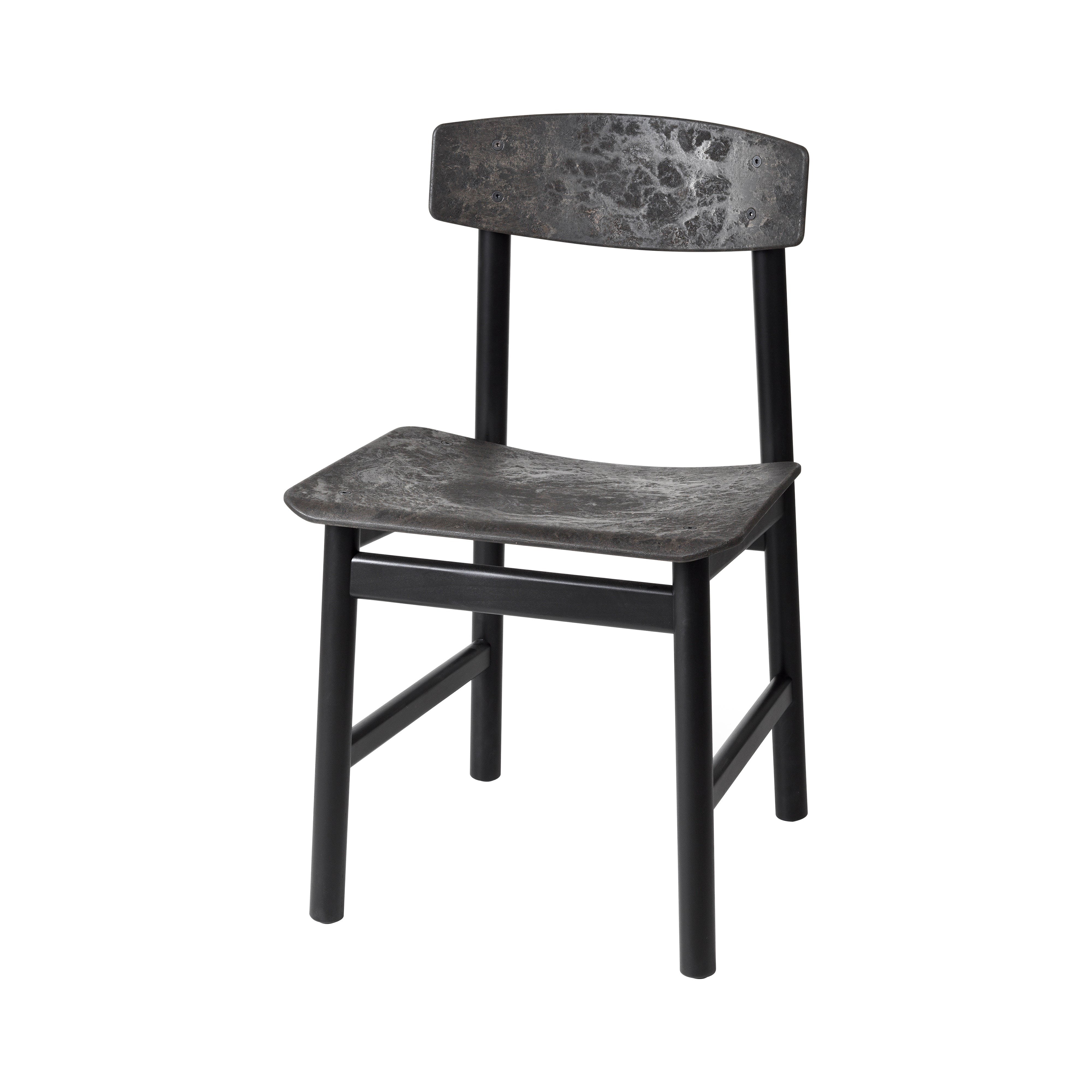 Conscious Chair 3162: Black Beech + Coffee Waste Black