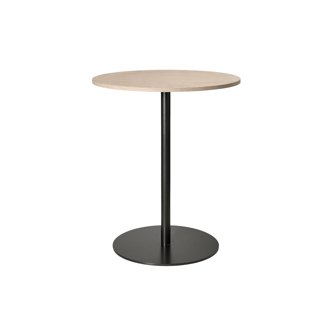 Mater Café Table: Round + Coffee Waste Light