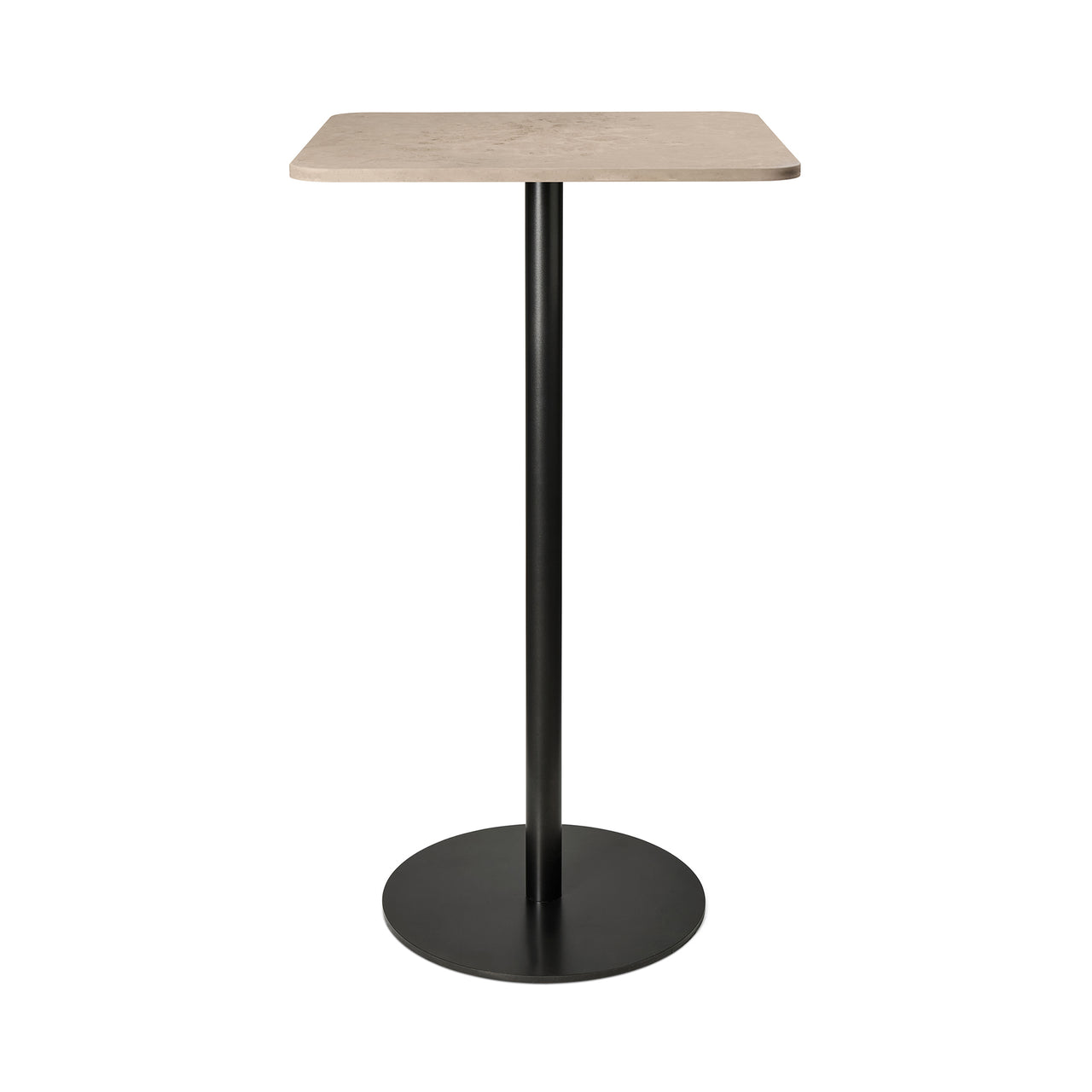 Mater Bar Table: Square + Coffee Waste Light