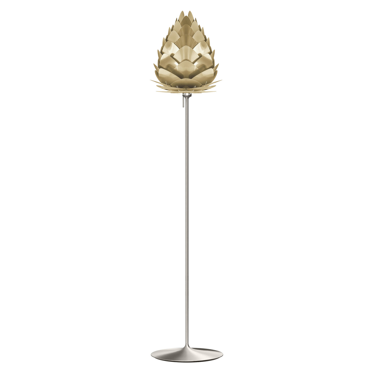 Conia Champagne Floor Lamp: Medium - 15.7