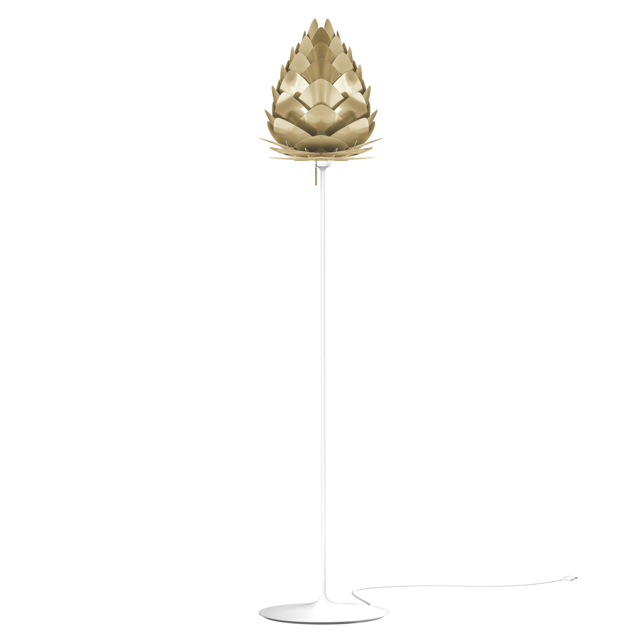 Conia Champagne Floor Lamp: Medium - 15.7