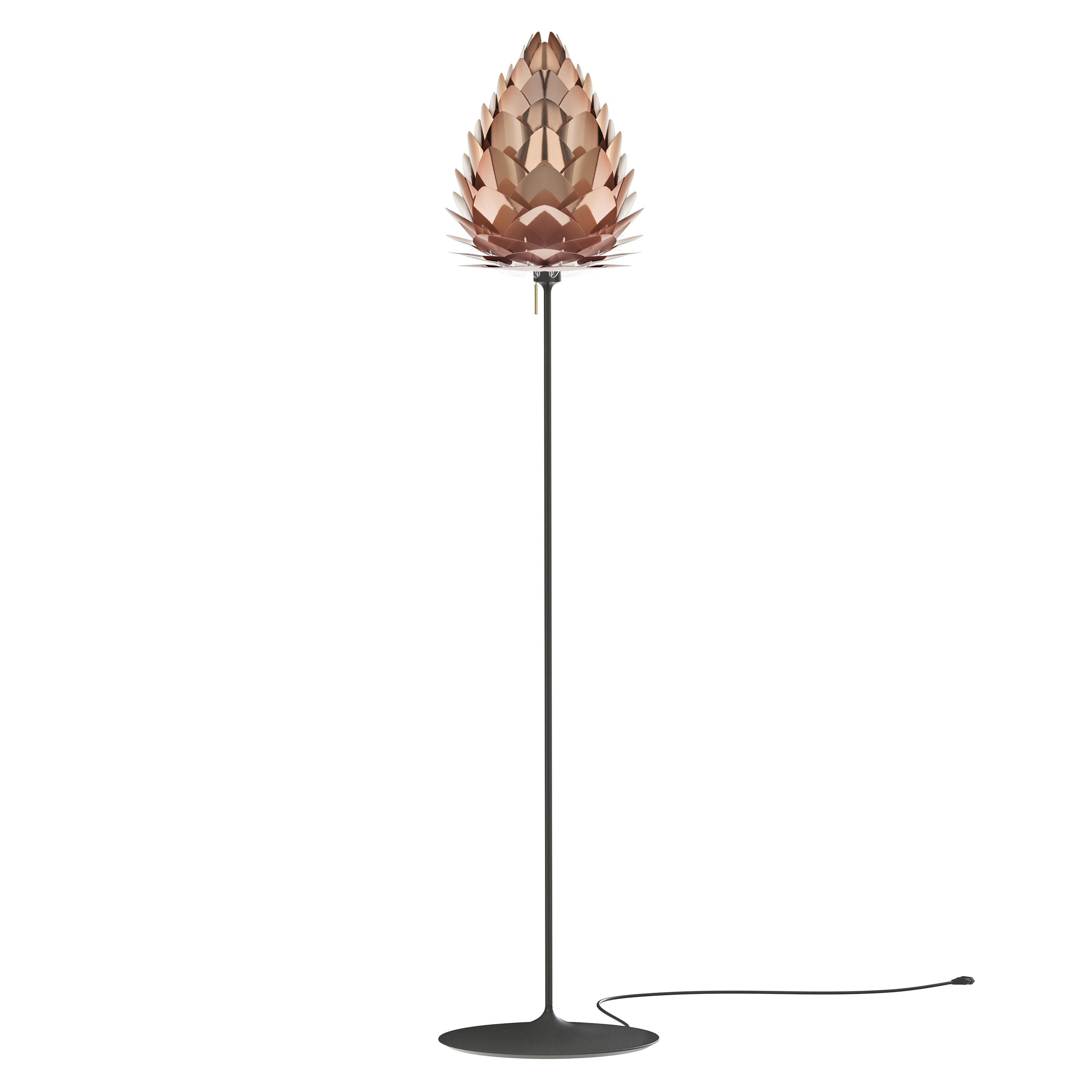 Conia Champagne Floor Lamp: Medium - 15.7