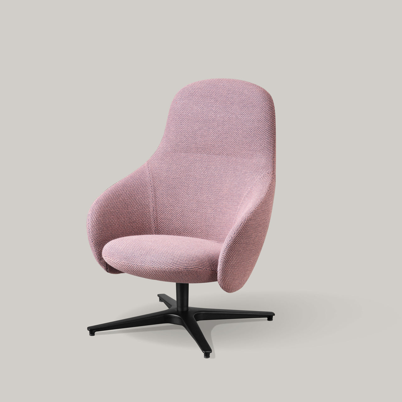 Nebula Lounge Chair: Swivel Base