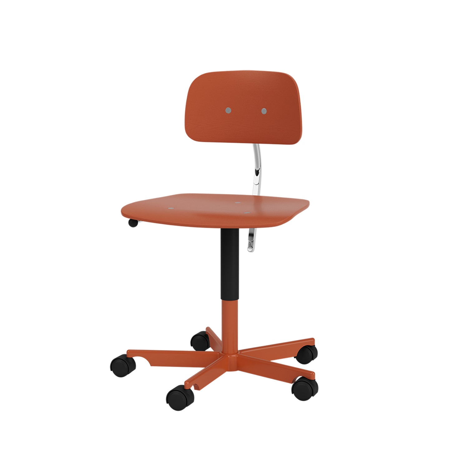 Kevi Chair 2533: Lazure - Deep Peach + With Tilt