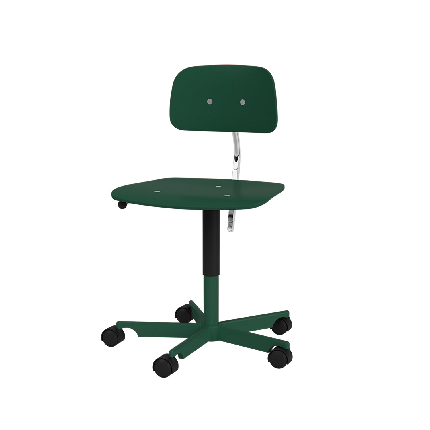 Kevi Chair 2533: Lazure - Bottle Green + With Tilt