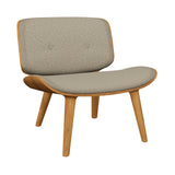 Nut Lounge Chair: Natural Oil