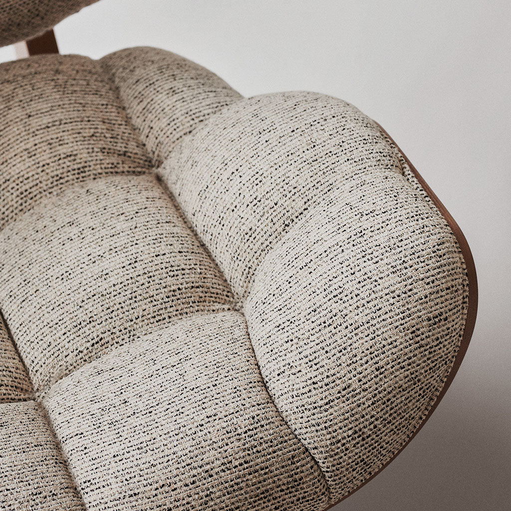 Mammoth Lounge Chair: Front Upholstered