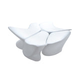 Nekton Stools: Set of 4: Satin Matte White