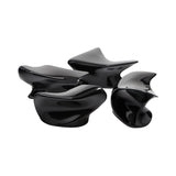 Nekton Stools: Set of 4: High Gloss Black