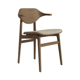 Bufala Chair: Seat Upholstered + Light Smoked Oak