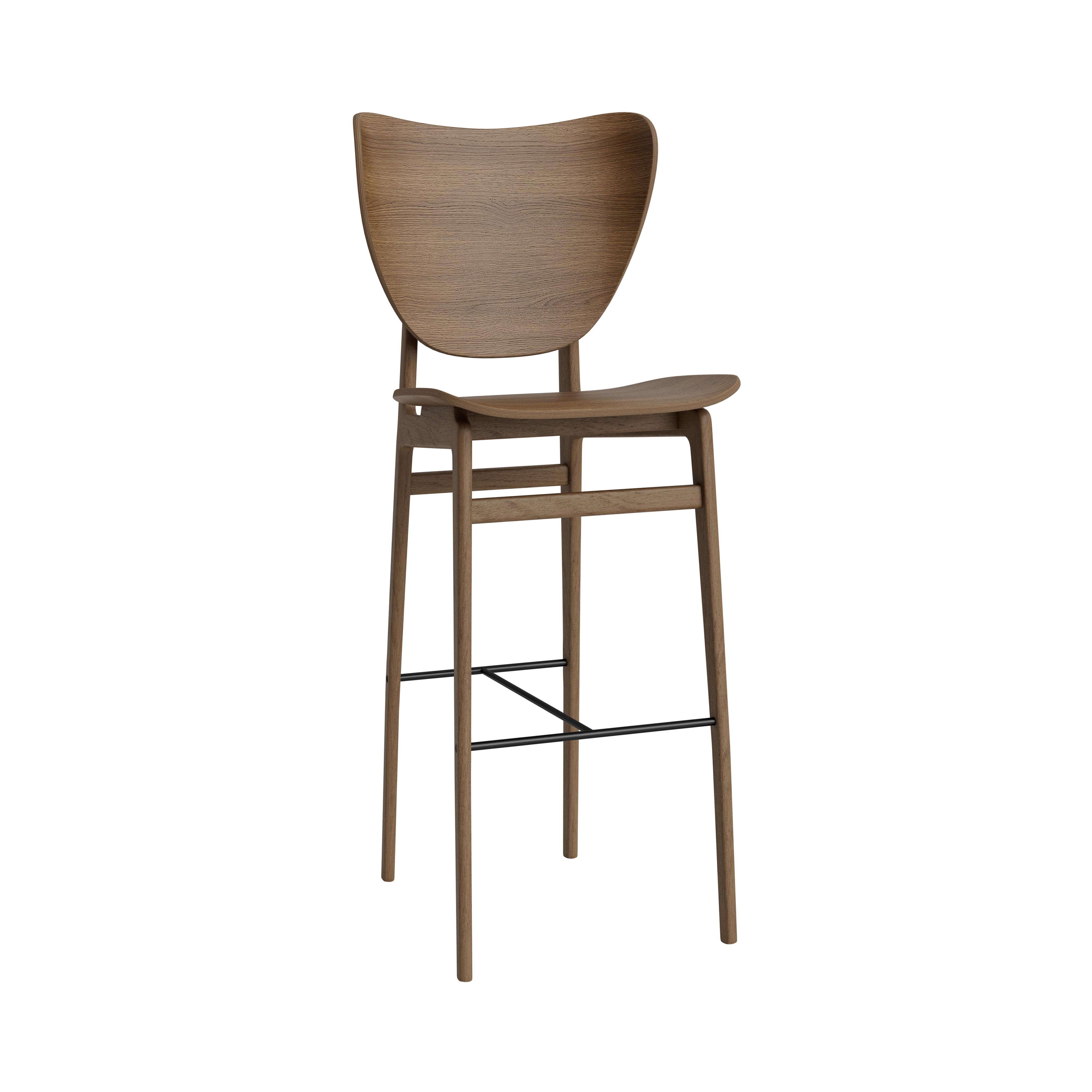 Elephant Bar + Counter Chair: Bar + Light Smoked Oak