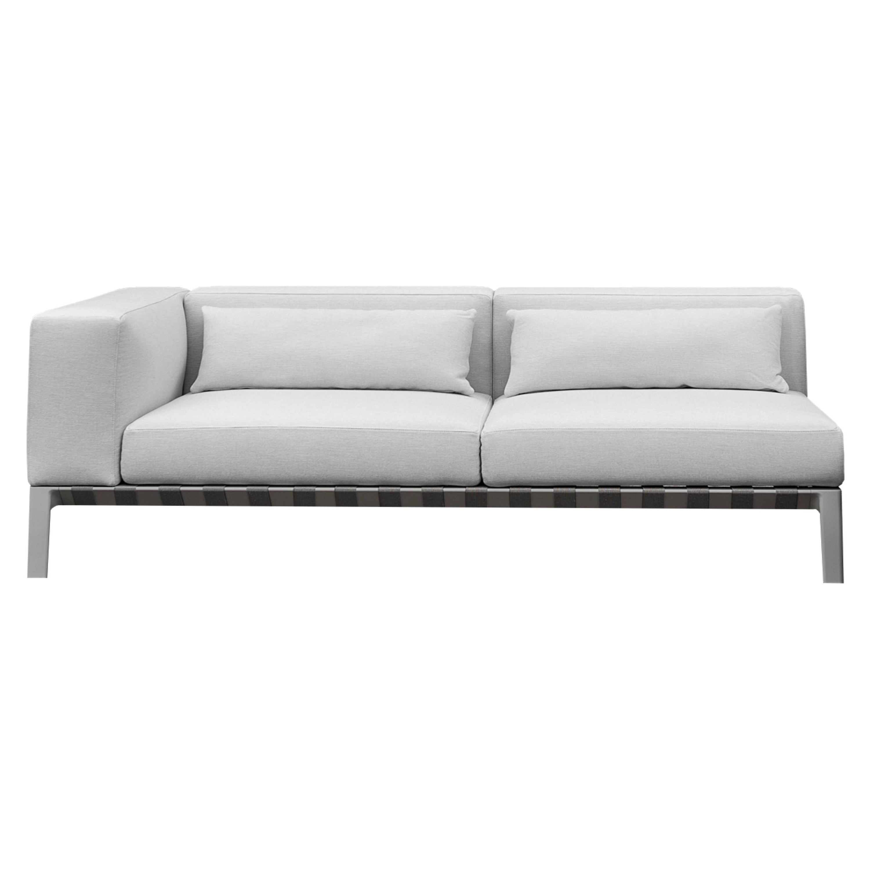 Able Sofa with Left Arm: Outdoor + Large - 84.6