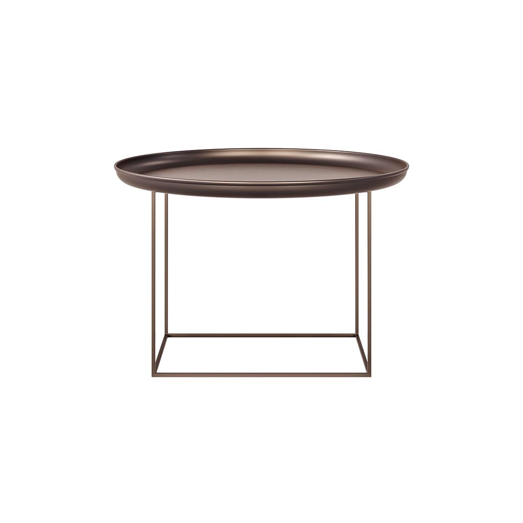 Duke Coffee Table: Medium + Bronze