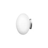 Rizzatto 301 Wall/Ceiling Light: Satin Silver