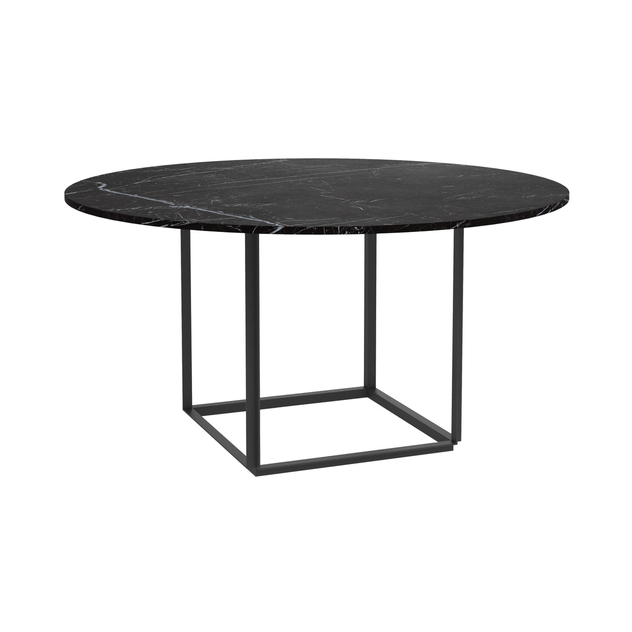 Florence Dining Table: Marble + Large - 57.1