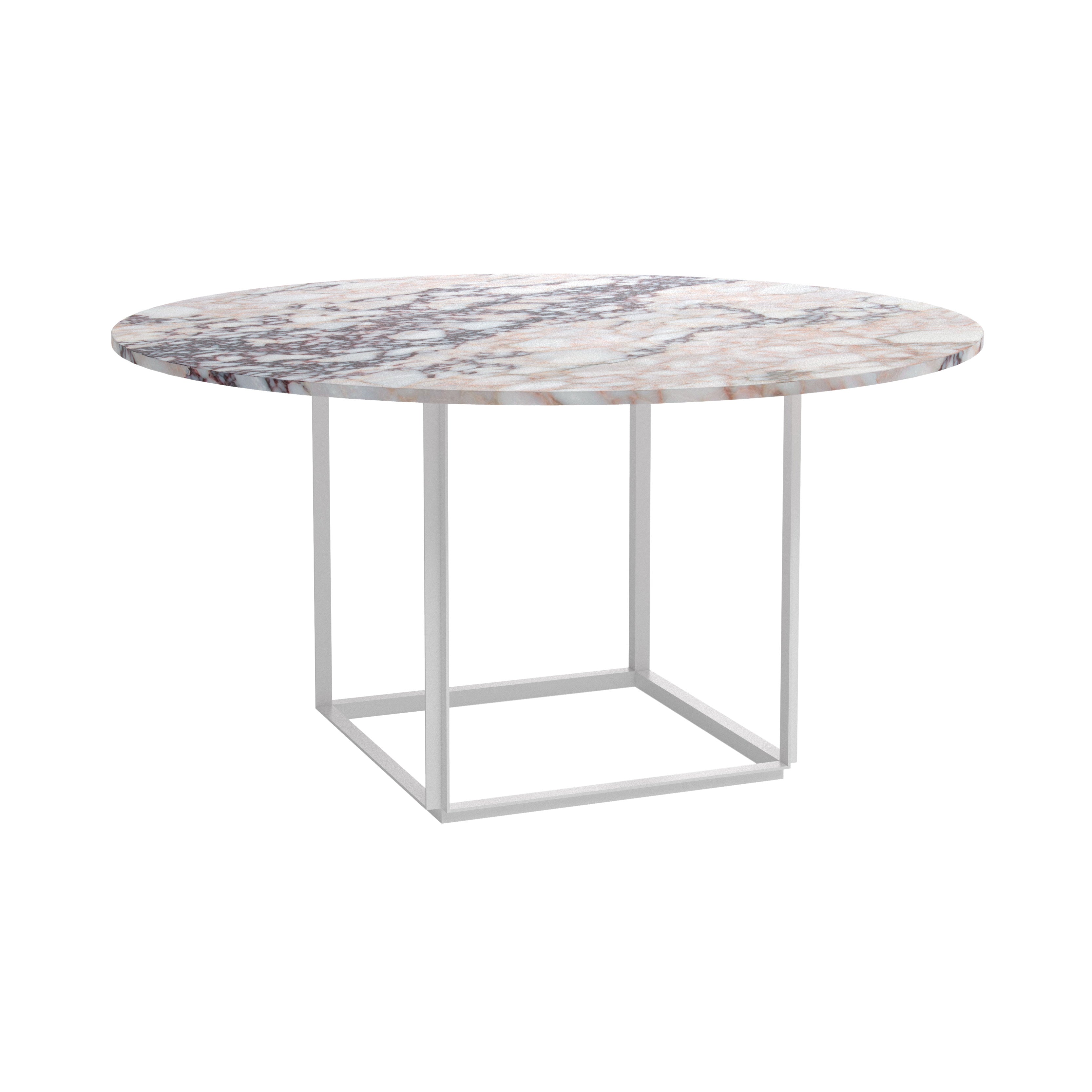 Florence Dining Table: Marble + Large - 57.1