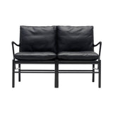 OW149-2 Colonial Sofa: Black Oak