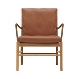 OW149 Colonial Chair: Oiled Oak