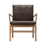 OW149 Colonial Chair: Oiled Oak