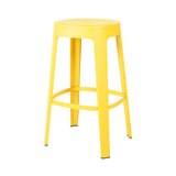 Ombra Bar + Counter Stool: Stacking + Bar + Yellow