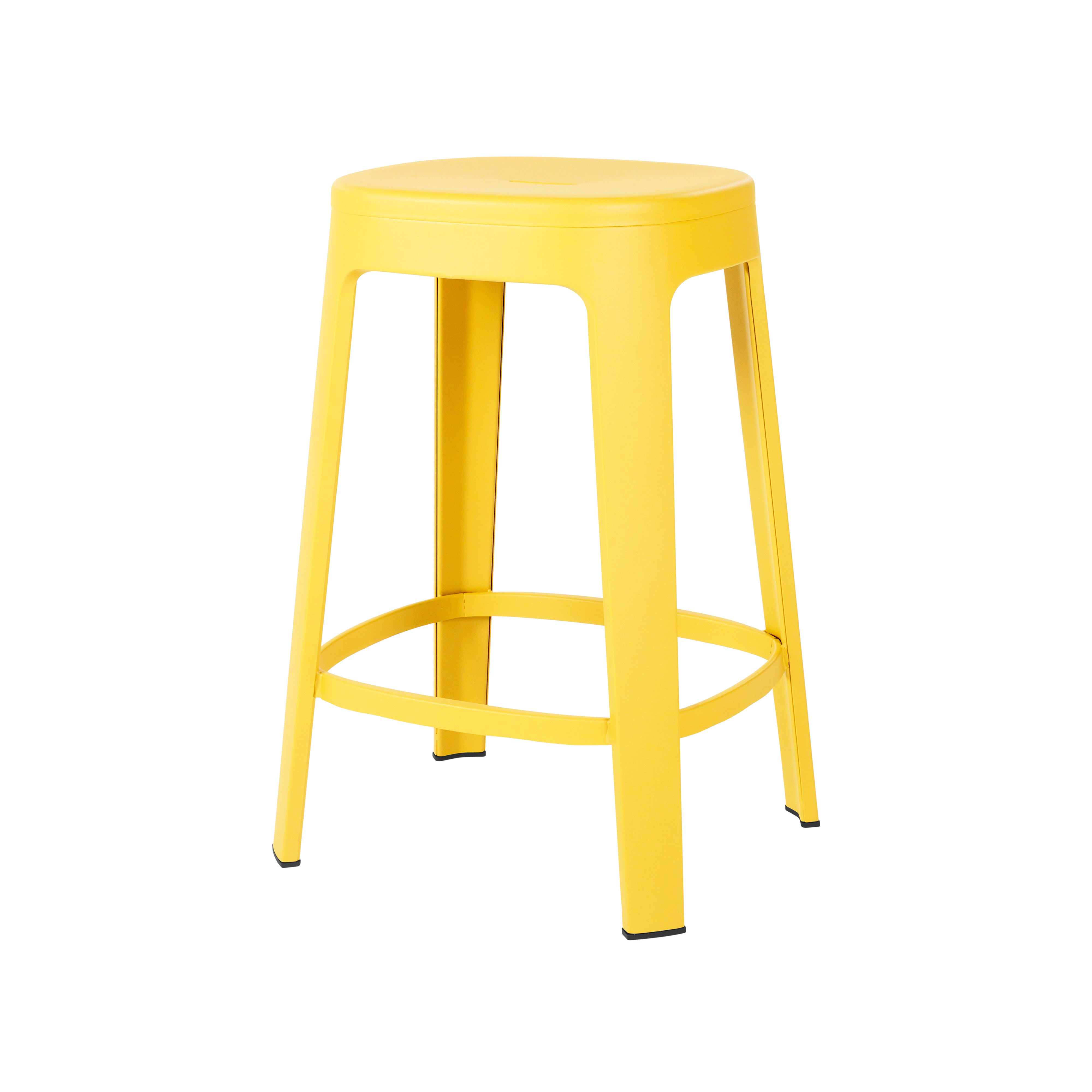 Ombra Bar + Counter Stool: Stacking + Counter + Yellow