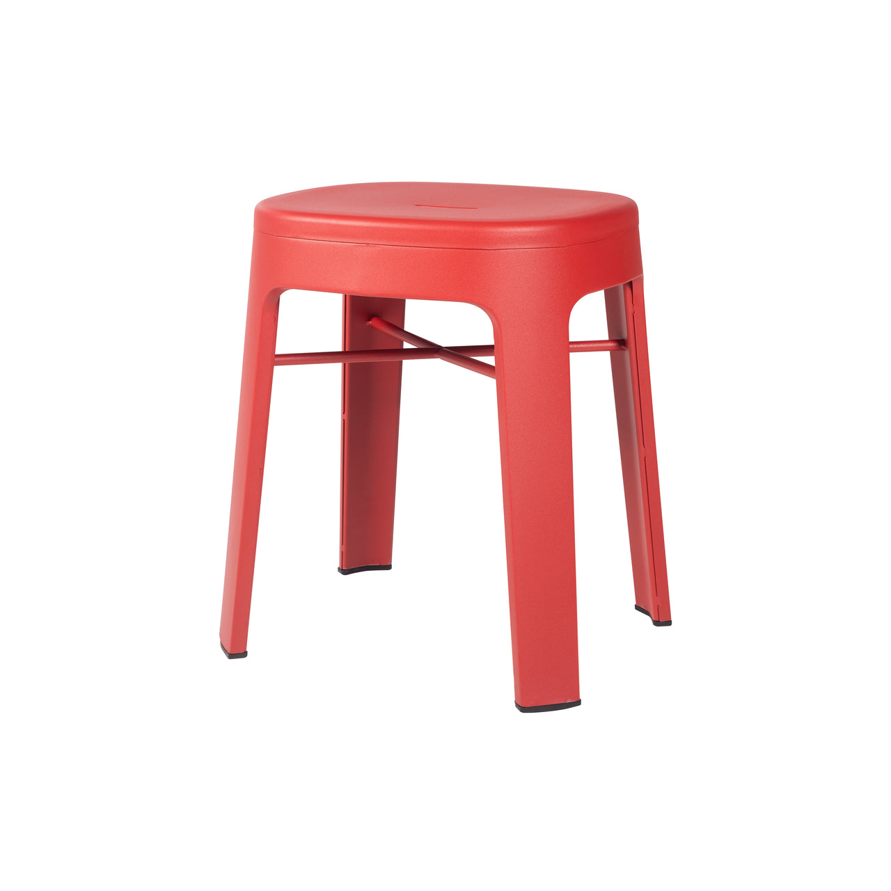 Ombra Stool: Stacking + Red