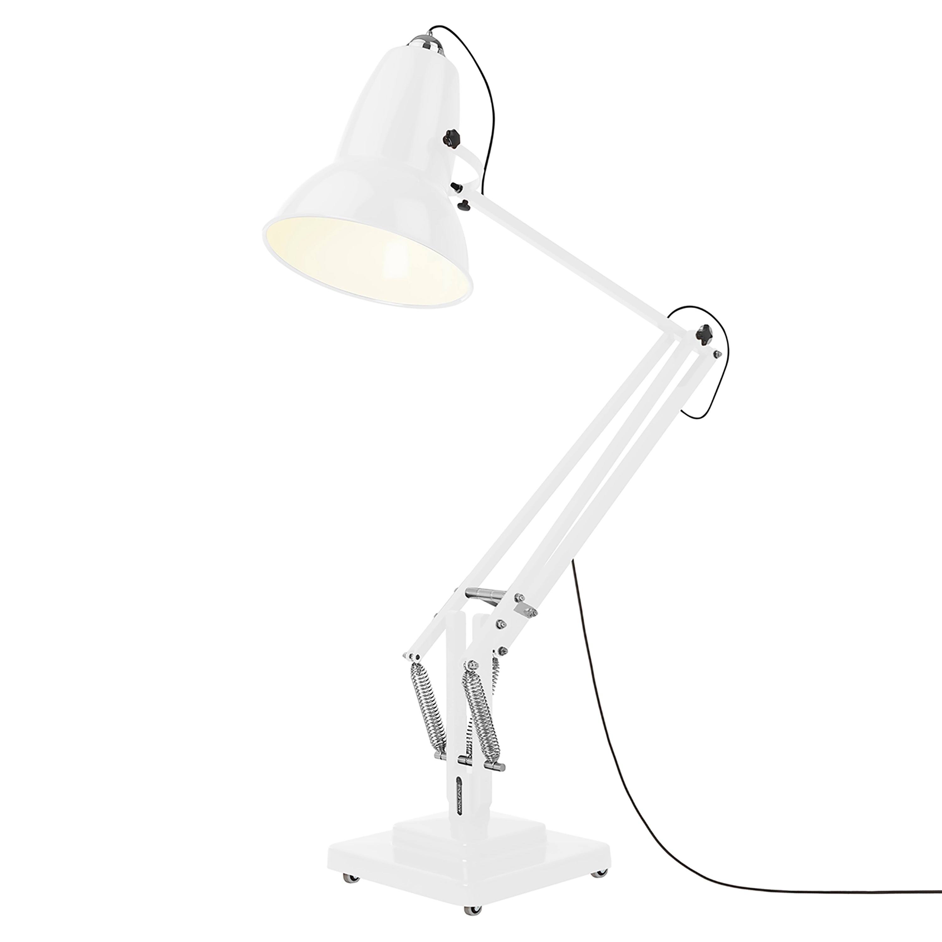 Original 1227 Giant Floor Lamp: Alpine White + Gloss