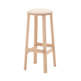 Archive Bar + Counter Stool with Seat Pad: Bar + Pure Oak + With Pad