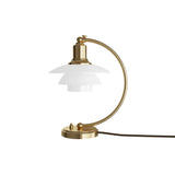 PH 2/2 Luna Table Lamp: White Opal