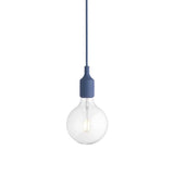 E27 Pendant Lamp: Pale Blue