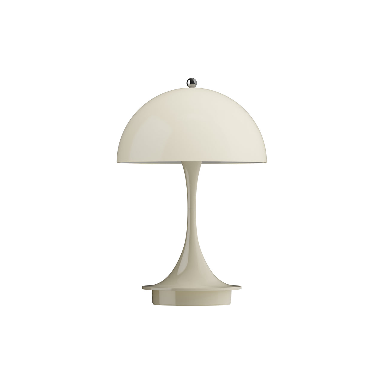 Panthella Portable Table Lamp: Beige Opal