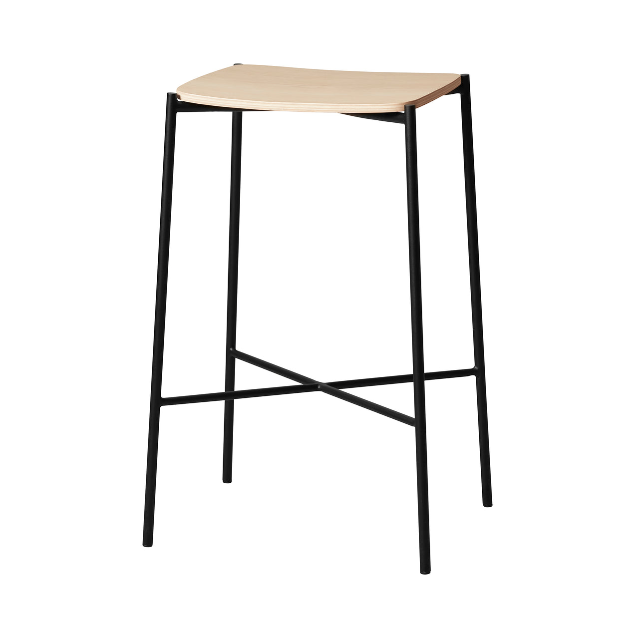 Paragon Bar Stool: Natural Oak