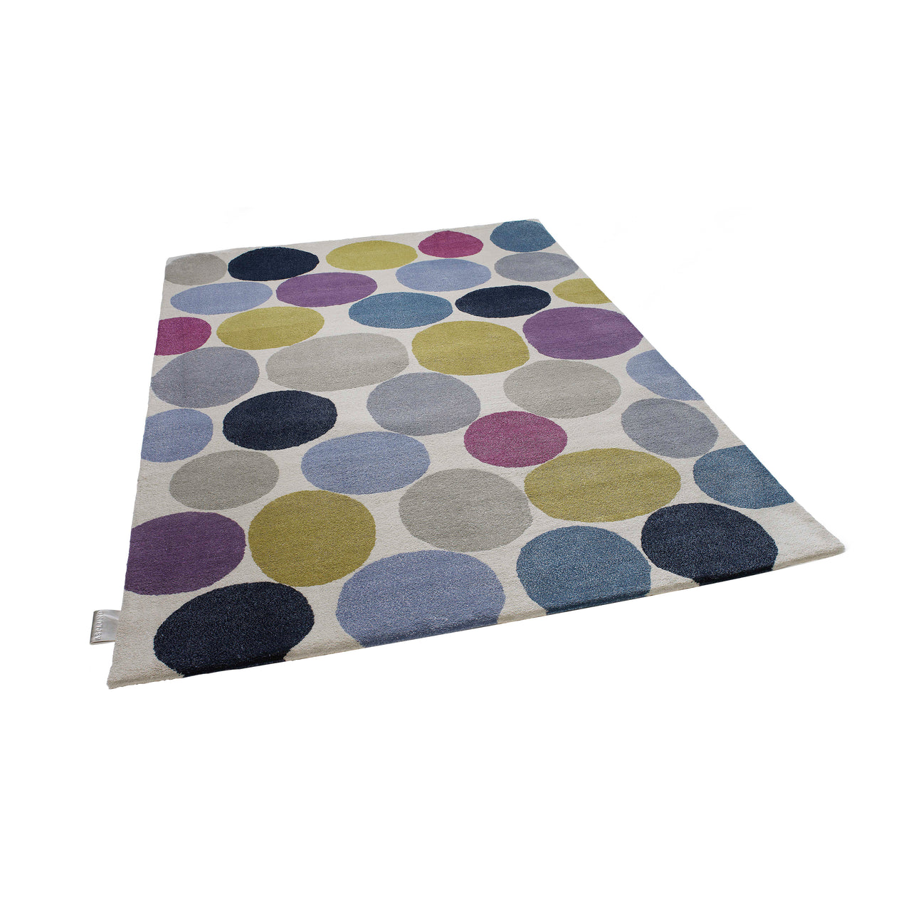 Pebbles Platinum Rug