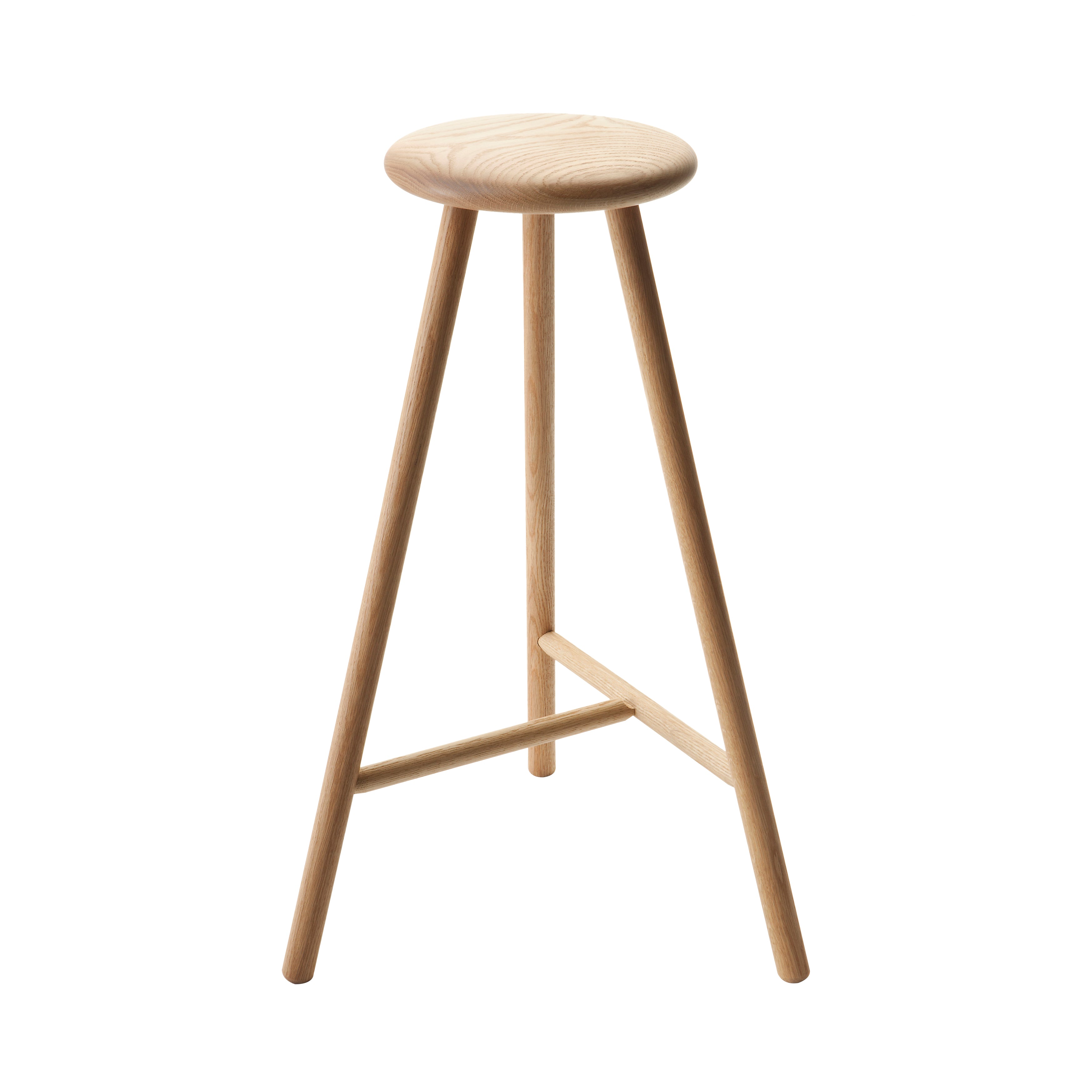 Perch Bar Stool: High + Oak