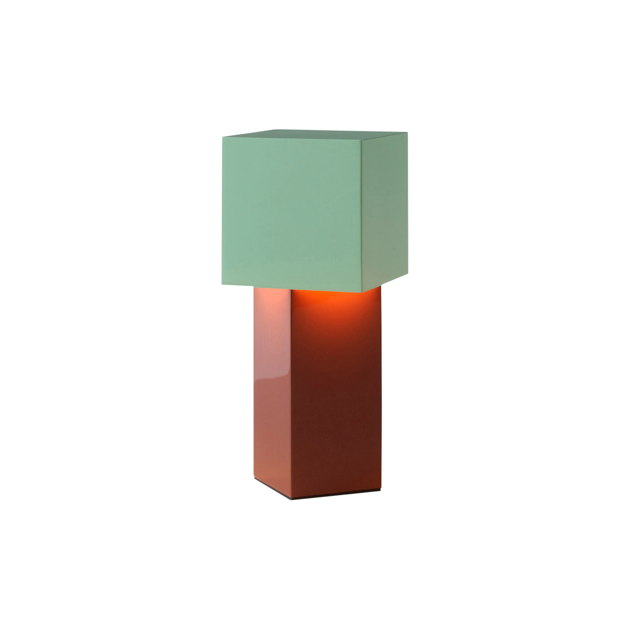 Pivot ATD7 Portable Table Lamp: Rusty Mint