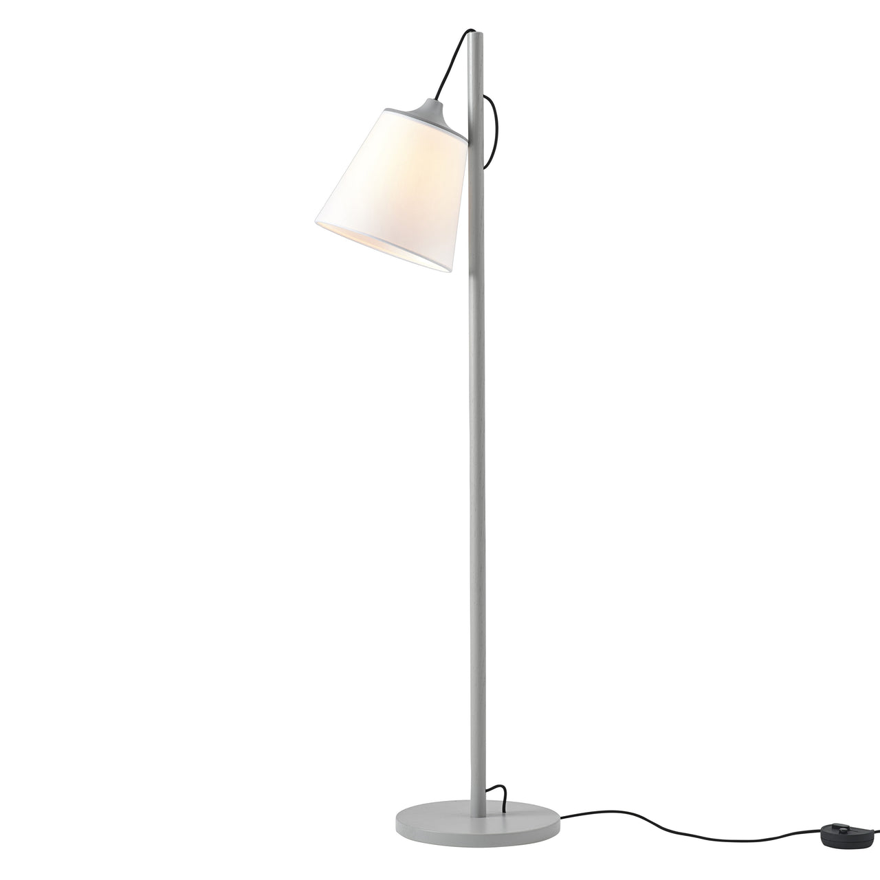 Pull Floor Lamp: Grey