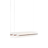 Vale System X-Axis Pendant Light: Horizontal + Side-to-Side + Vale 2 + Rust