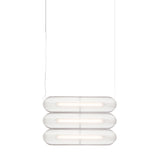 Vale System Y-Axis Pendant Light: Horizontal + Side-to-Side + Vale 3 + Rust