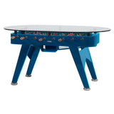 RS2 Oval Dining Football Table: Blue