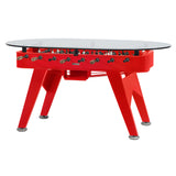 RS2 Oval Dining Football Table: Red