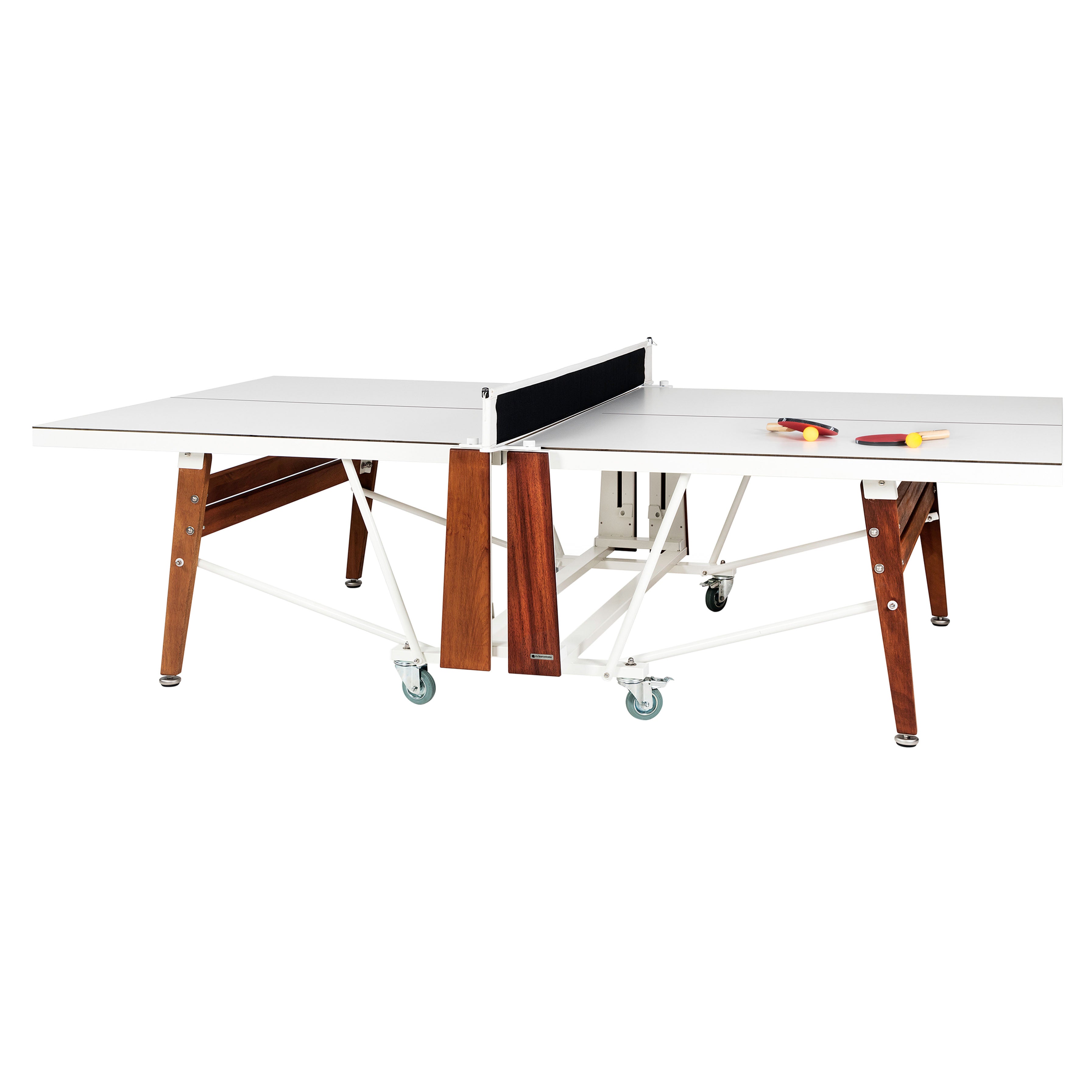 RS Folding Ping Pong Table: Quick ship + White