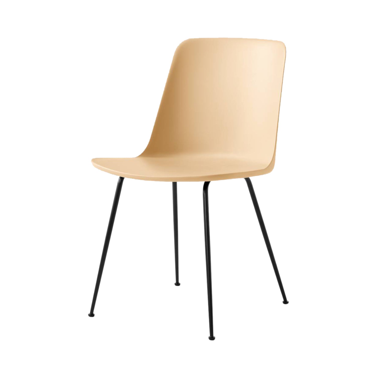 Rely Chair HW6: Set of 4 + Beige Sand + Black