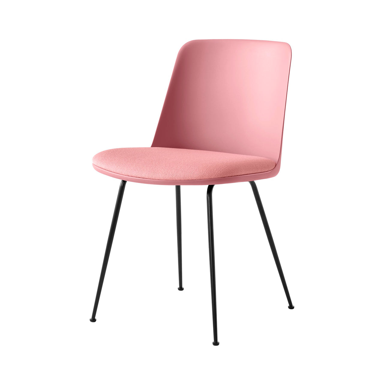 Rely Chair HW7: Soft Pink + Black