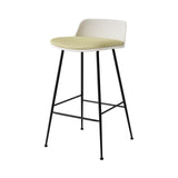 Rely Counter Stool: HW82 + White + Black